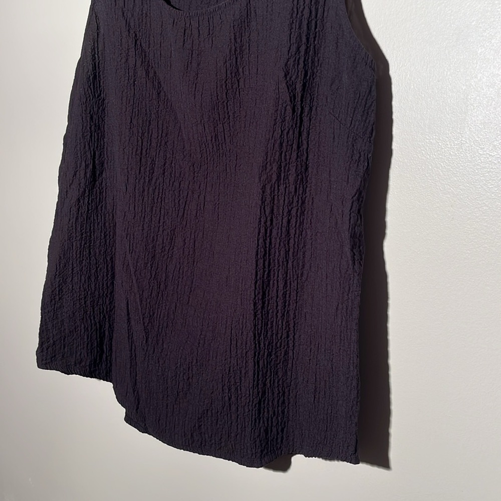 Woolrich Rayon Blend Black Tank Top - Picture 4 of 6